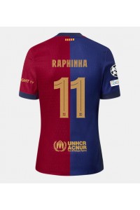 Barcelona Raphinha Belloli #11 Voetbaltruitje Thuis tenue 2024-25 Korte Mouw